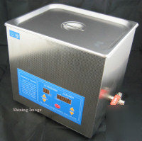 New commercial grade 9 liters heated ultrasonic cleaner