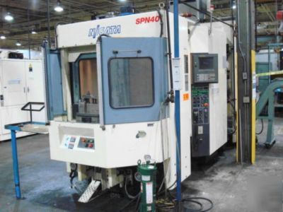 Niigata spn-40 cnc horizontal machining center