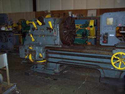 Sidney lathe 36 inch swing 12 foot bed