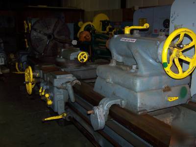 Sidney lathe 36 inch swing 12 foot bed