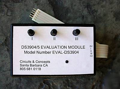 Evaluation module for maxim DS3904 DS3905 digital pots