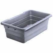 Gray lug tote box - 16'' x 25'' x 8'' - 16-0058