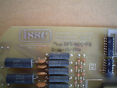 Issc analog input card 337-adc-pb