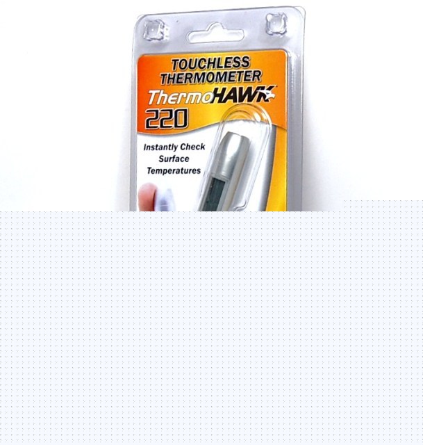 New thermohawk touchless thermometer infrared 220 230F 