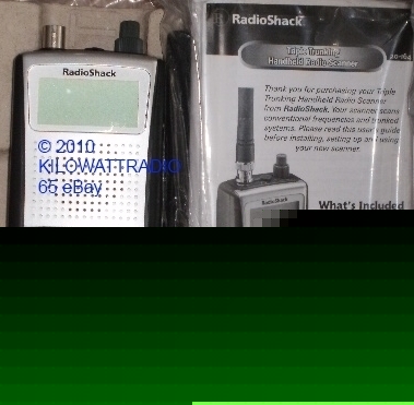 Pro-164 police scanner trunk tracker analog voice