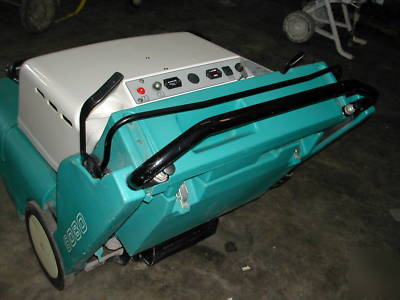 Tennant 6080 walk behind sweeper 81 hrs 90 day warranty