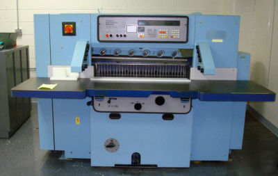 Vep polygraph perfecta paper cutter seypa w/air table