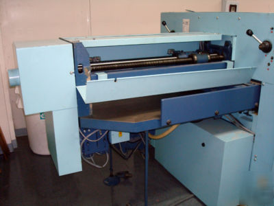 Vep polygraph perfecta paper cutter seypa w/air table