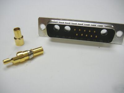 3 pcs- FM13W3P1-K120, 13W3 pcb 25P plug d-sub connector