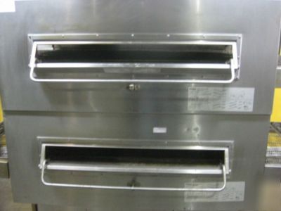 Middleby marshall PS360 double deck gas conveyor oven 