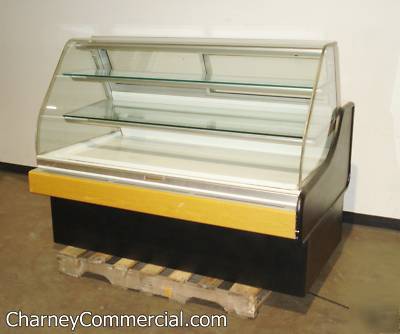 Refrigerated display case cooler deli cake cooler