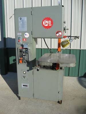 `grob 4V-18 vertical bandsaw **factory rebuilt** 18