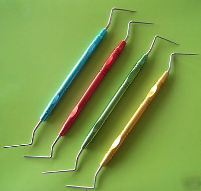 Endodontics(dr machtou)heat-carrier plugger ,set of 4