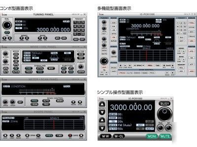 New icom ic-R2500-10 pc exp scanner receiver unblock