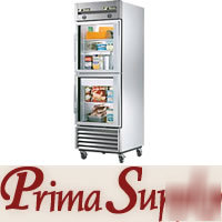 New true commercial dual temp refrig freezer - t-23DT-g