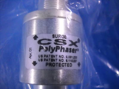 (10) polyphaser in-line emp surge filter