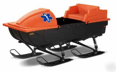 All terrain rescue sled for atvs snowmobiles emergency