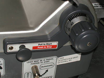Hobart 2912 automatic slicer 1/2HP quiznos