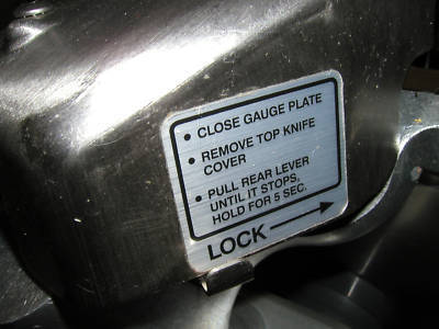 Hobart 2912 automatic slicer 1/2HP quiznos