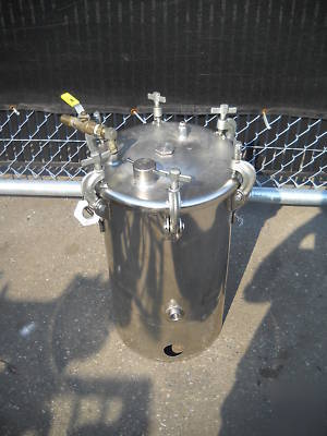 Northland stainless mixing pressure pot 12 gallon nice