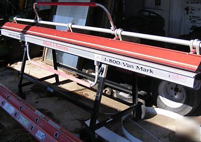 Portable vanmark aluminum siding break mark 1 series