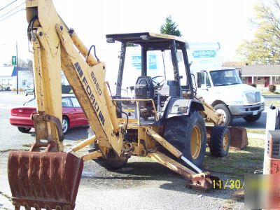 555D ford backhoe