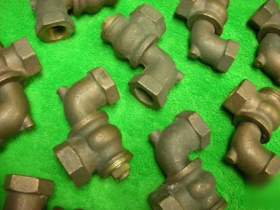 9 bronze brass swivel gas pipping pipe fitting 1/2