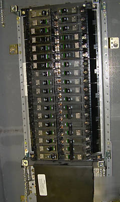Ge 225 amp 3 phase 220/208 volt breaker panel 42 spaces