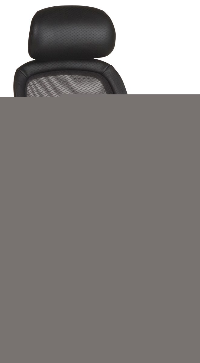 High back executive computer black office leather chair