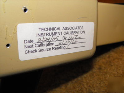 Keithley 36150 integrating radiation survey meter ion 