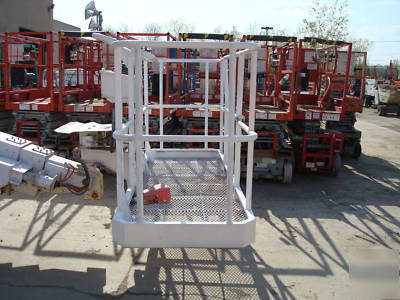 Snorkel TB60 4X4 diesel boom lift 8' basket