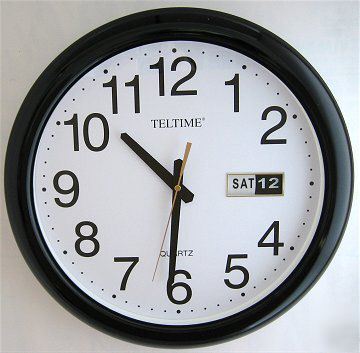 16IN a favorite clock with dayofweek and dayofmonth 