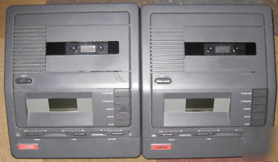 2 lanier vw-110 dictation transcription recorders