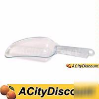 4DZ update scp-24C, 24 oz. clear polycarbonate scoops