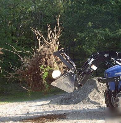 Grapple attachment skid steer tractor kubota bobcat