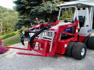 Grapple attachment skid steer tractor kubota bobcat