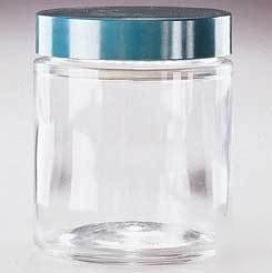 Qorpak straight-sided rounds, wide mouth, qorpak 7946