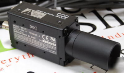 Sony xc-75 video camera lens power cable complete set 