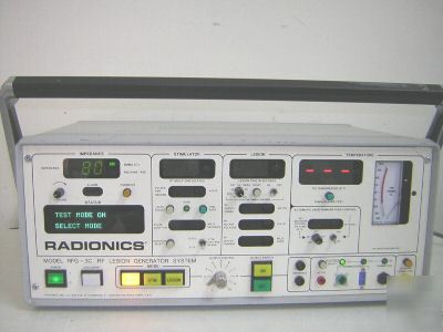 Valley lab radionics rfg-3C rf lesion generator RFG3C