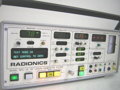 Valley lab radionics rfg-3C rf lesion generator RFG3C