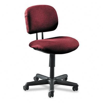 Valutask swivel chair olefin fabric burgundy