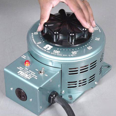 Variable 0-3100 watt tesla coil neon transformer variac