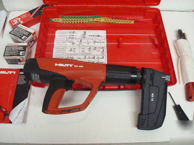 Hilti dx 460 automatic powder nail gun w/ mx 72 *mint*