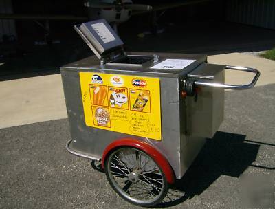 Ice cream pushcart - great money maker 