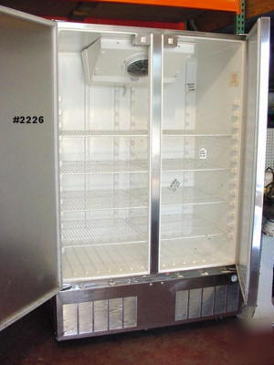 Commercial double door freezer - by delfield