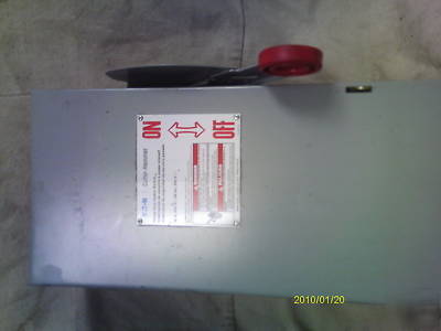 DH361UGK cutler hammer 30 amp non fused safety switch