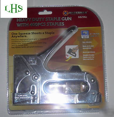 New brand heavy duty staple gun with staples