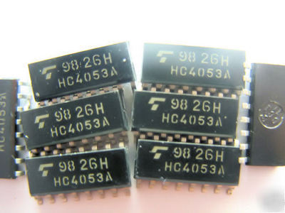 8 pcs, analog multiplexers / demultiplexers -- cmos