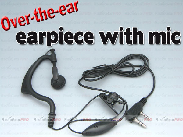 1 wire ptt earpiece for px-728 px-888 kg-UVD1P tg-uv 