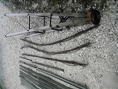 30FT dempster windmill tower, vintage